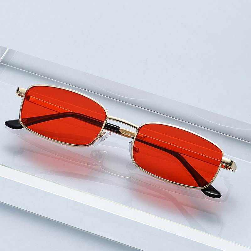 Vintage Fashion Glasses - ファッションパンクサングラス女性男性スクエアパーティーサングラスクラシックヴィンテージゴーグル UV400 ビーチ旅行アウトドアシェード男性女性