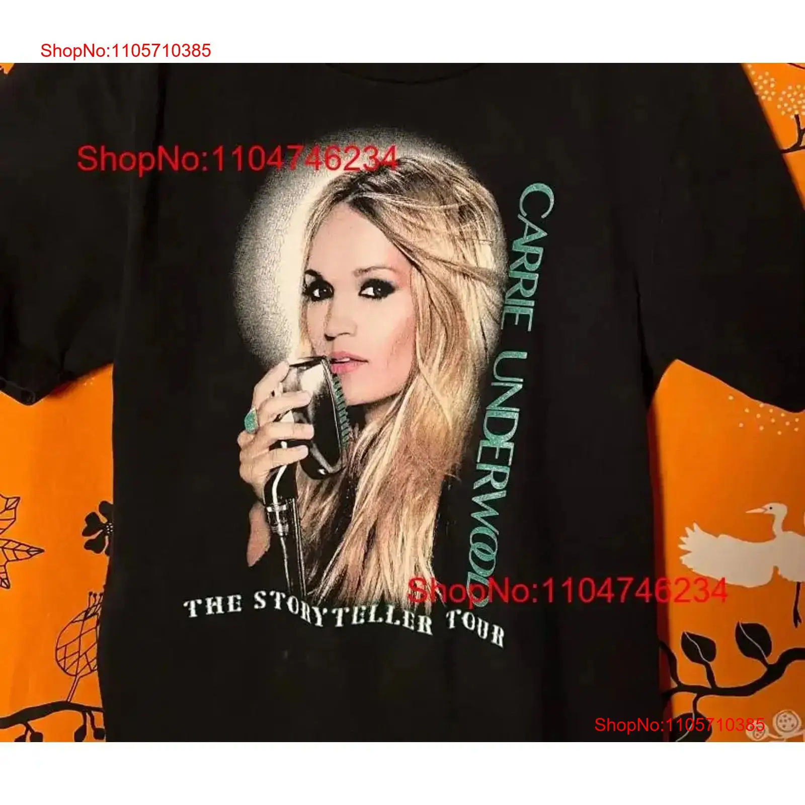 Vintage Fashion Thrift - キャリー・アンダーウッド Tシャツ ユニーク 古着 カントリー ヴィンテージ
