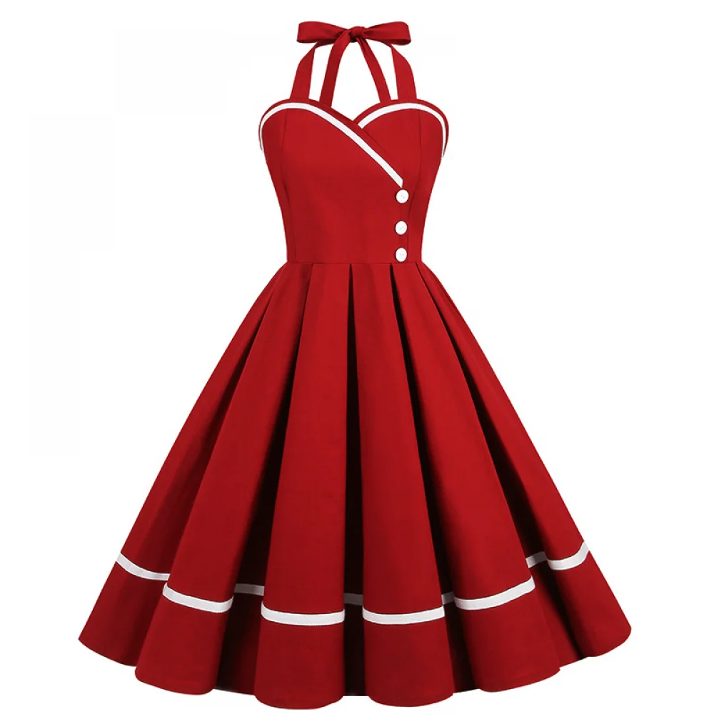 Vintage Fashion Dress - ハロウィン 50 年代 60 年代 80