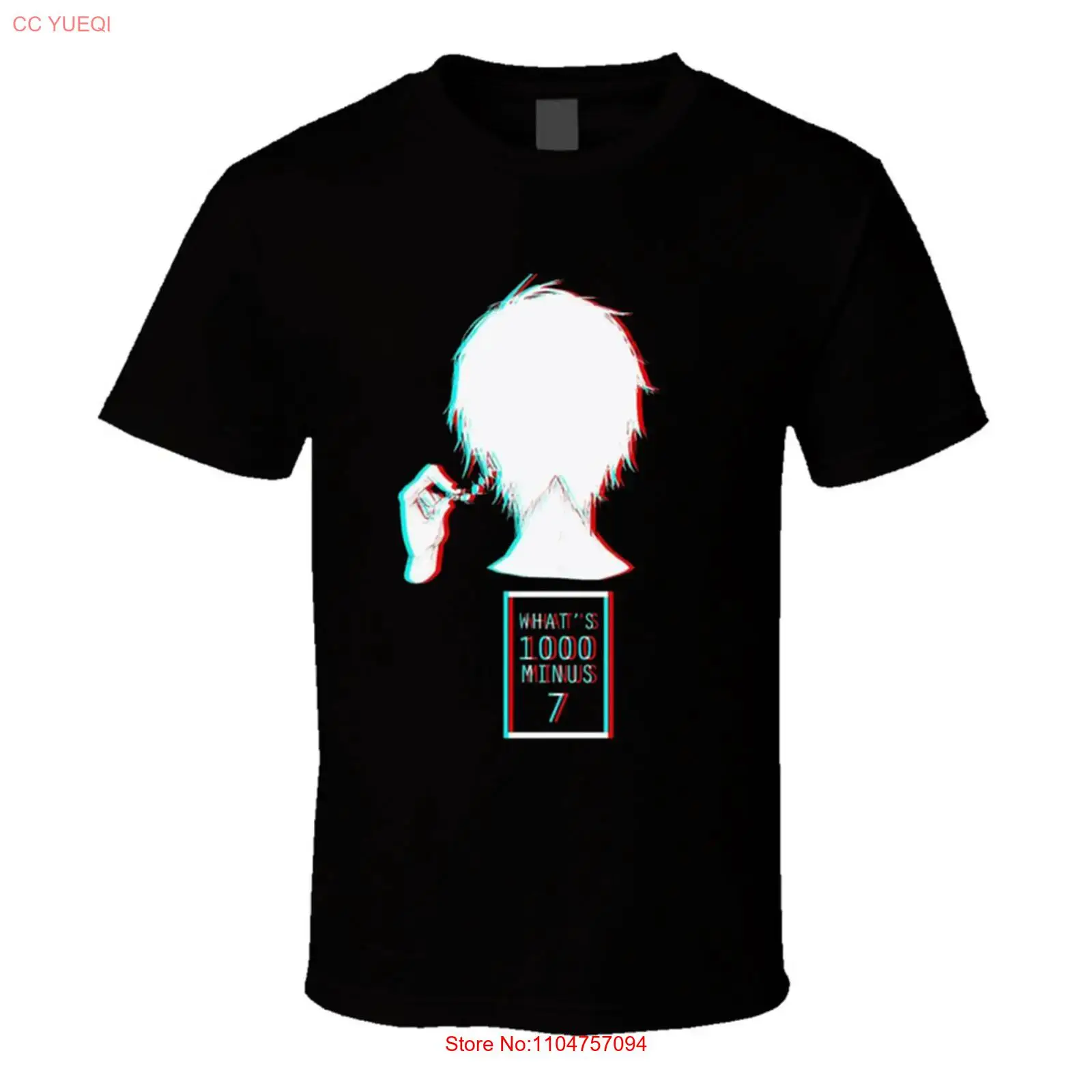 Vintage Fashion Tokyo - 東京グール Tシャツ What's 1000 Minus 7