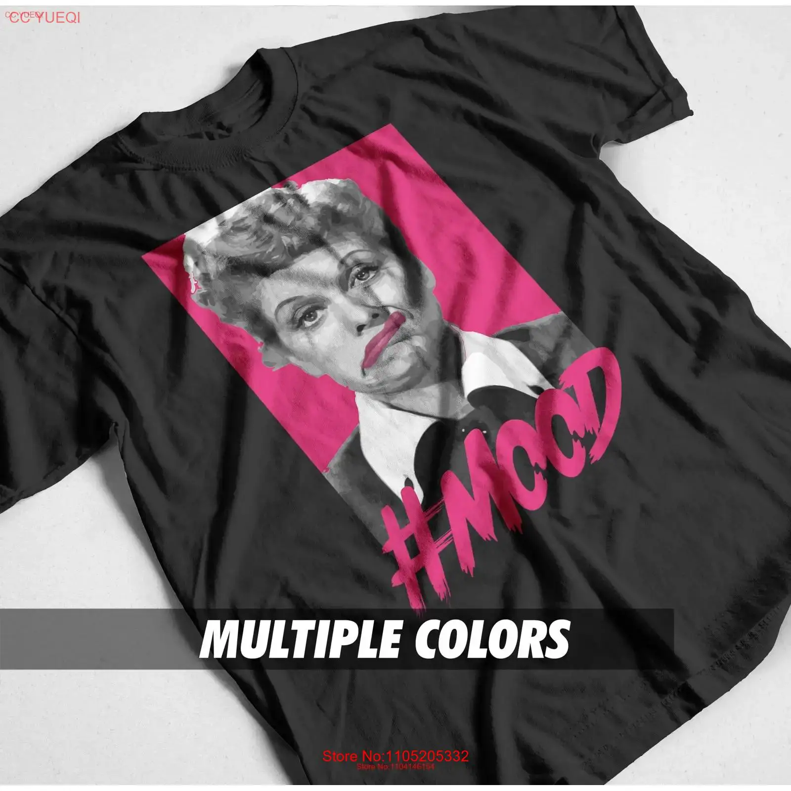 Vintage Fashion Tv - ルーシー・リューシル・ボールのテレビ番組コメディ・シットコムTシャツ、デイジー・アルナス、ムード、リッキー・リカルド、コットン、ヴィンテージ、ウォッシュド、ファッション、グラフィック