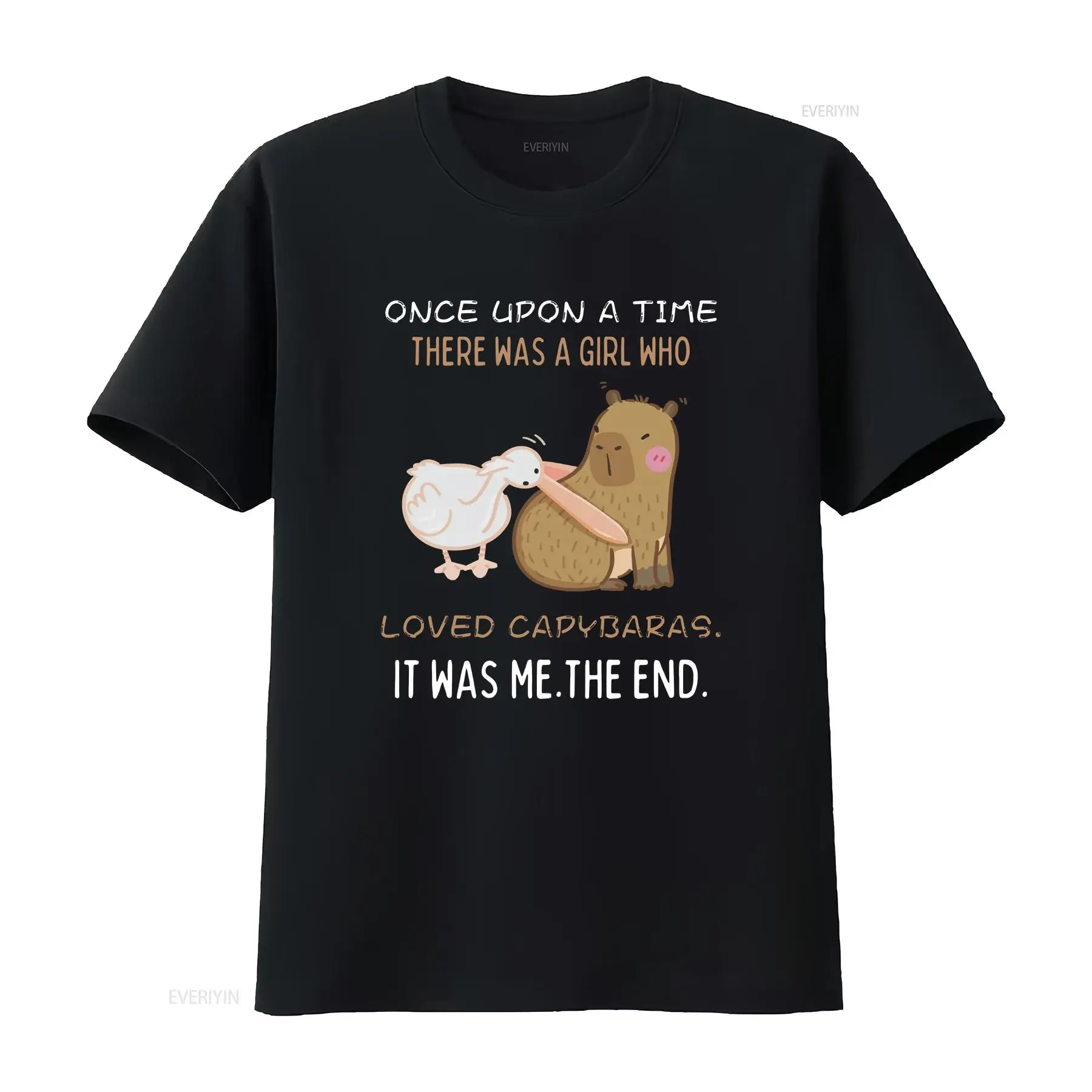 Quirky Vintage Fashion - カピバラ愛好家の女性用シャツ面白いTシャツ陽気で機知に富んだTシャツ風変わりなデザインの友人へのギフトヴィンテージウォッシュ加工ファッションデザイナー服