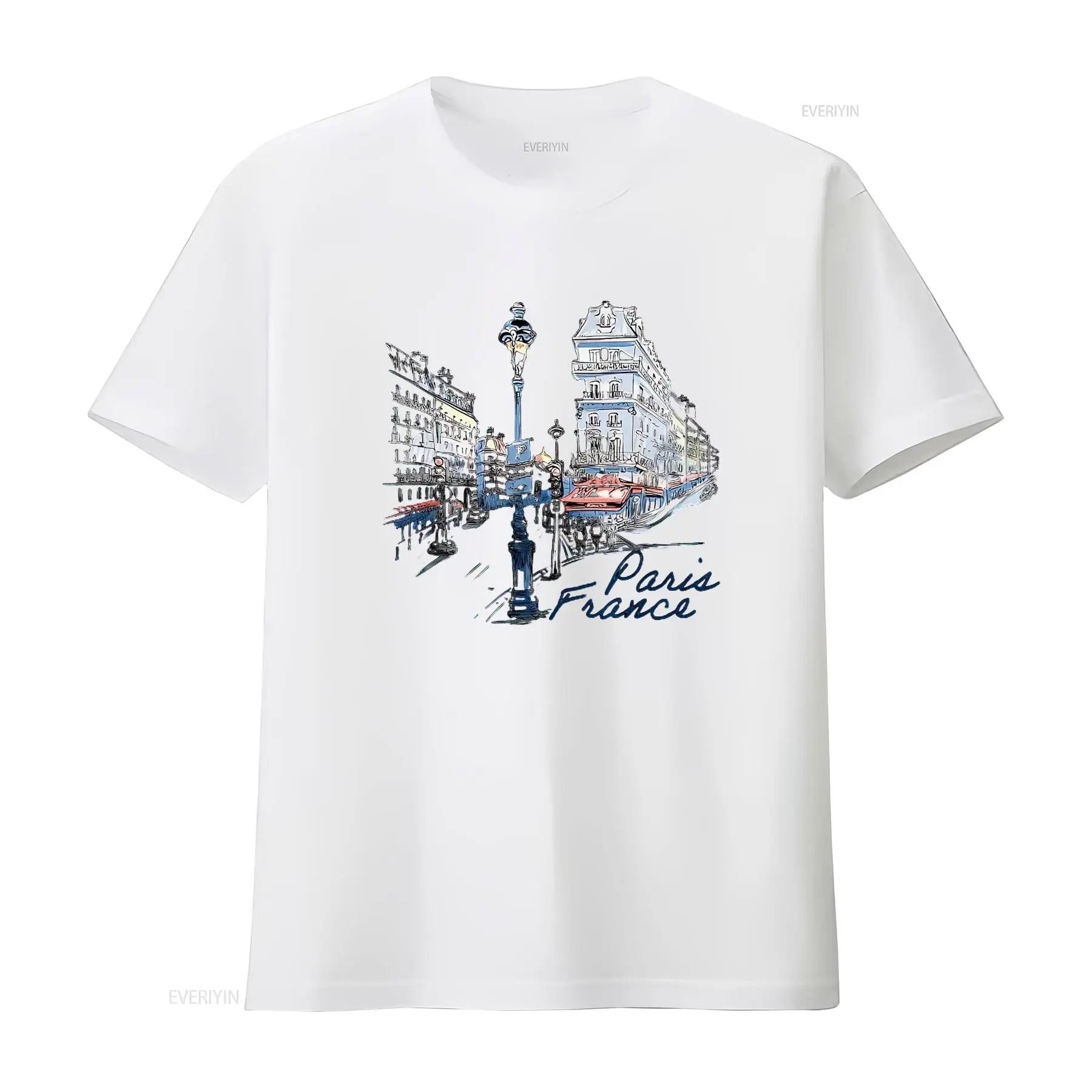 パリ フランス お土産 Tシャツ レディース ホワイト Lサ - Vintage Fashion In Paris のレビューと価格