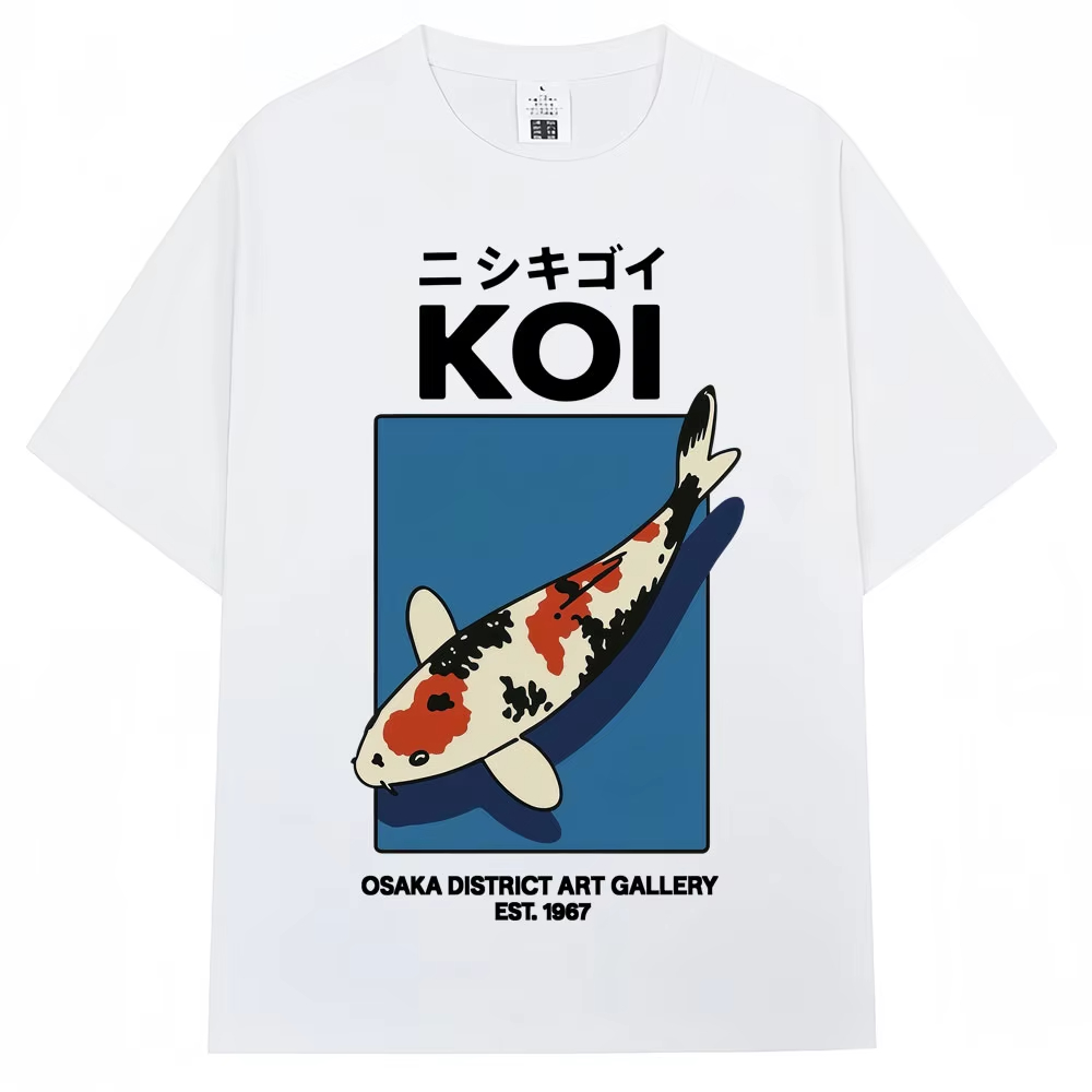 日本の富士ドラゴンヤクザ東京鯉Tシャツ メンズ レディース  - Vintage Fashion Tokyo のレビューと価格