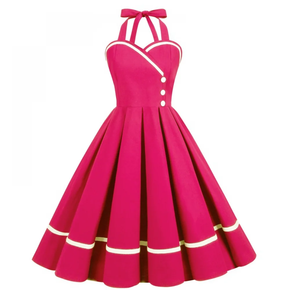 ハロウィン 50 年代 60 年代 80 年代レトロドレス女 - Vintage Fashion Dress のレビューと価格