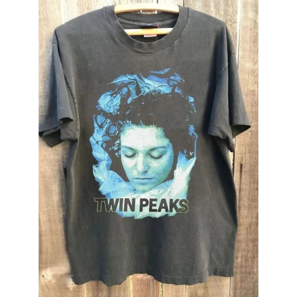 ホラー映画テーマプリント Tシャツ テレビドラマ ツインピー - Vintage Fashion Tv のレビューと価格