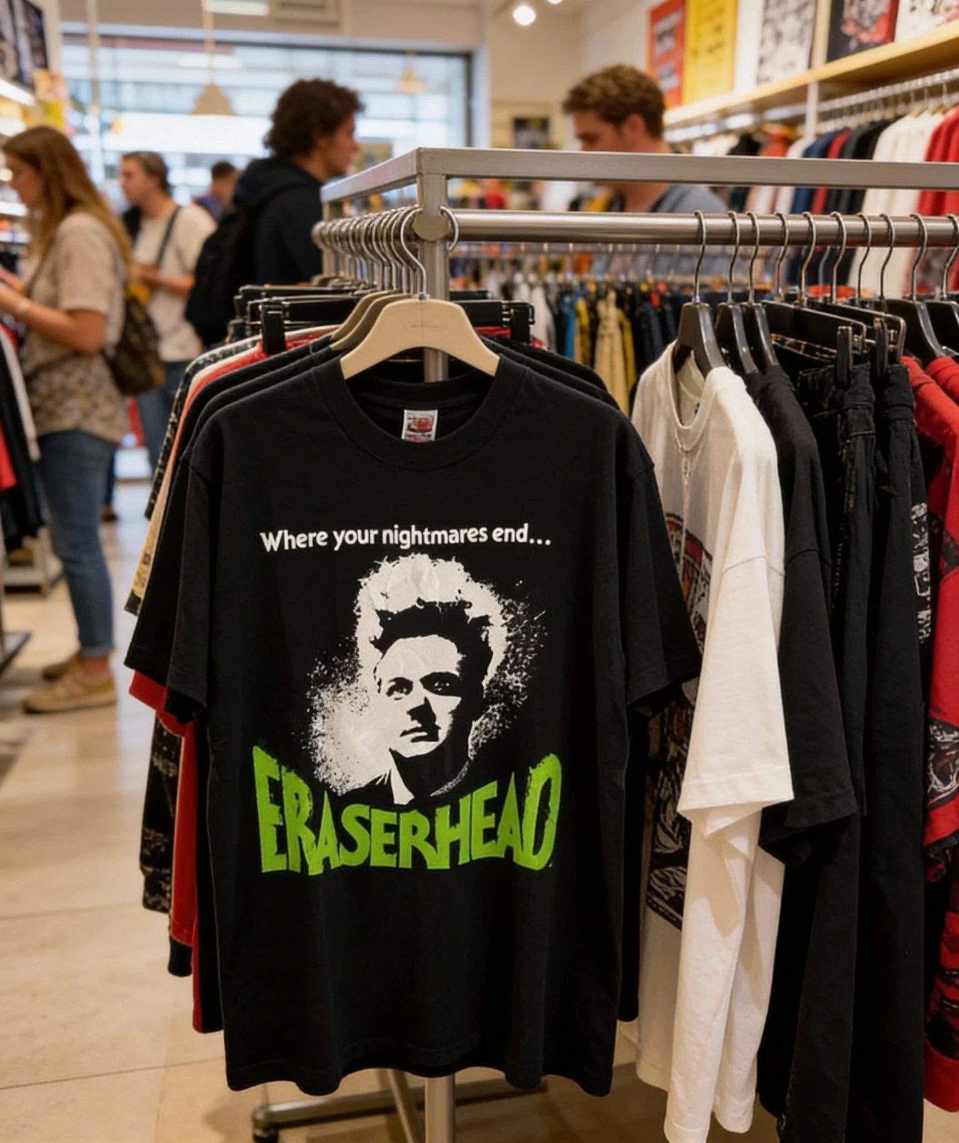 ホラー映画テーマプリント Tシャツ テレビドラマ ツインピー - Vintage Fashion Tv のレビューと価格