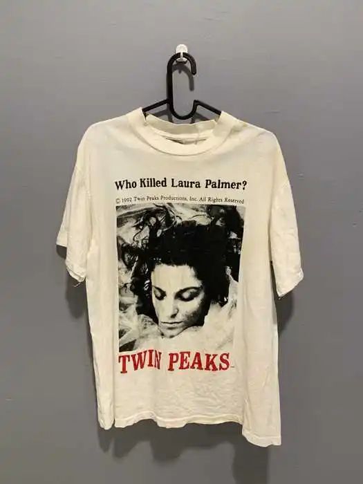 ホラー映画テーマプリント Tシャツ テレビドラマ ツインピー - Vintage Fashion Tv のレビューと価格