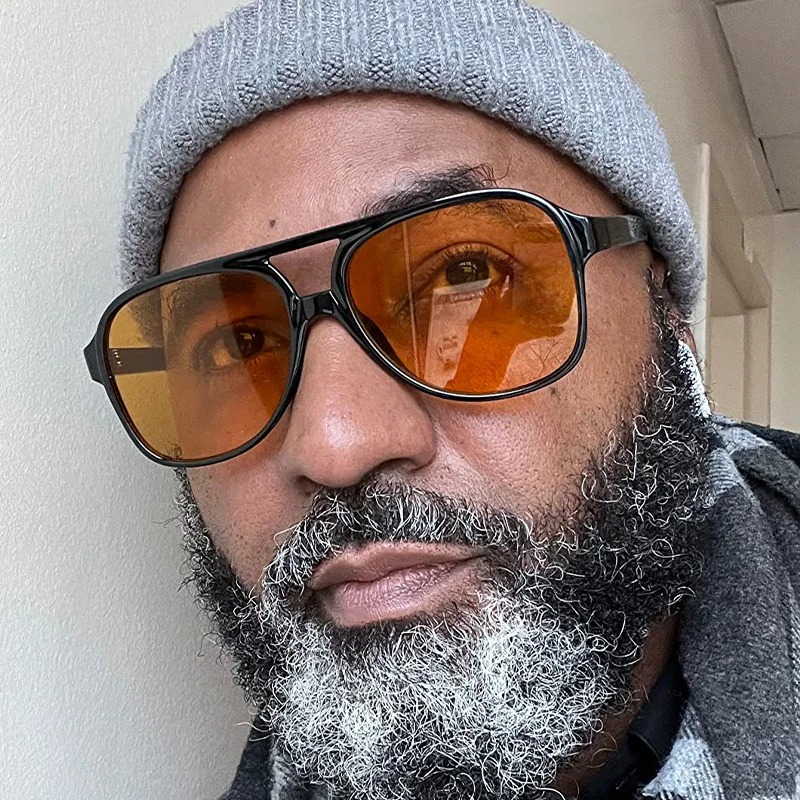 レトロサングラス メンズ レディース ラージフレーム クラシ - Vintage Fashion Glasses のレビューと価格