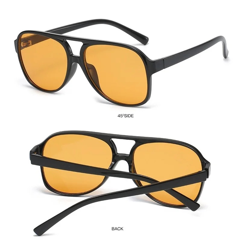 レトロサングラス メンズ レディース ラージフレーム クラシ - Vintage Fashion Glasses のレビューと価格