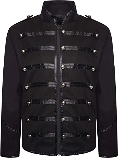 メンズ スチームパンク ロックスター ジャケット ヴィンテー - Vintage Fashion Dress のレビューと価格