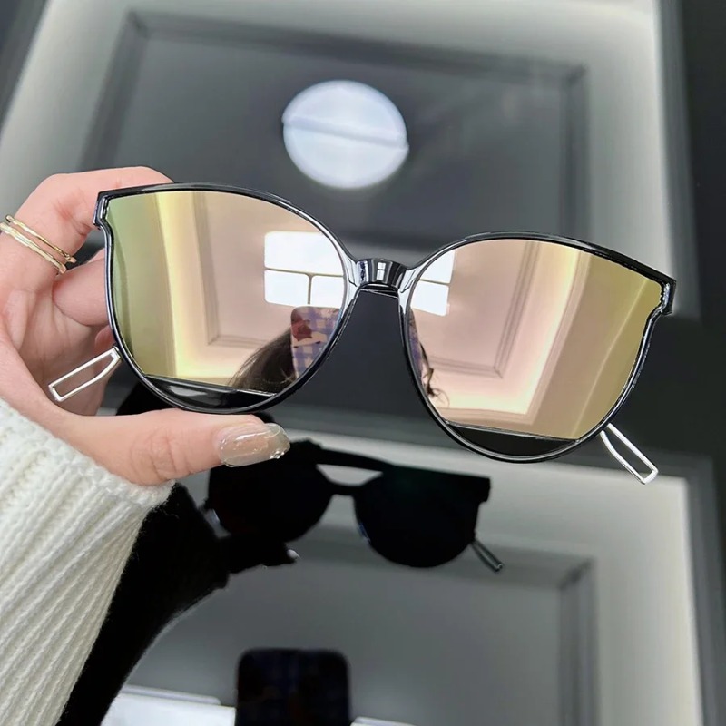 キャットアイヴィンテージサングラス女性男性ブランドレトロサン - Vintage Fashion Glasses のレビューと価格