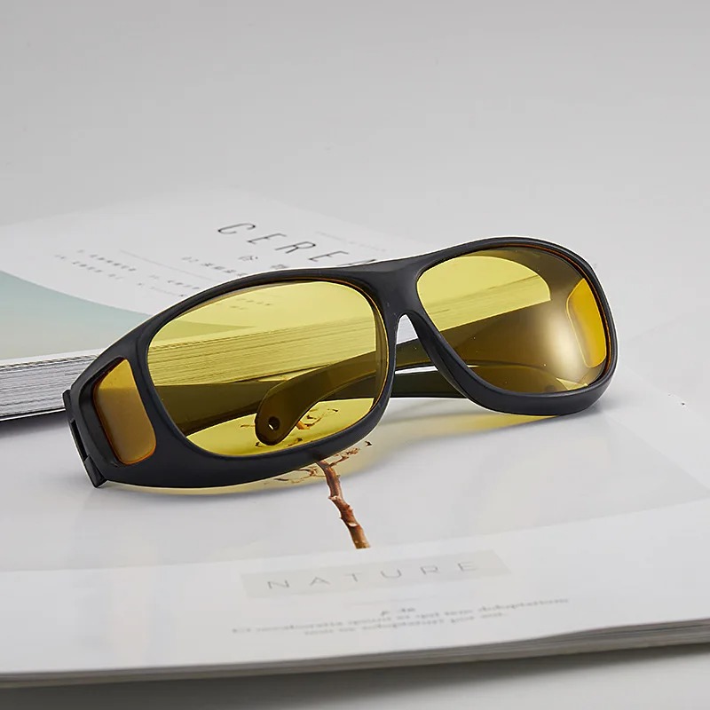 ファッションヴィンテージスクエアフレームユニセックスナイトビ - Vintage Fashion Glasses のレビューと価格