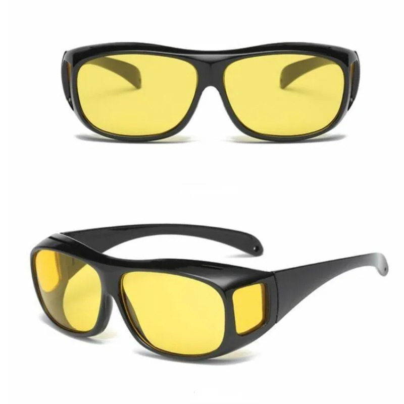 ファッションヴィンテージスクエアフレームユニセックスナイトビ - Vintage Fashion Glasses のレビューと価格