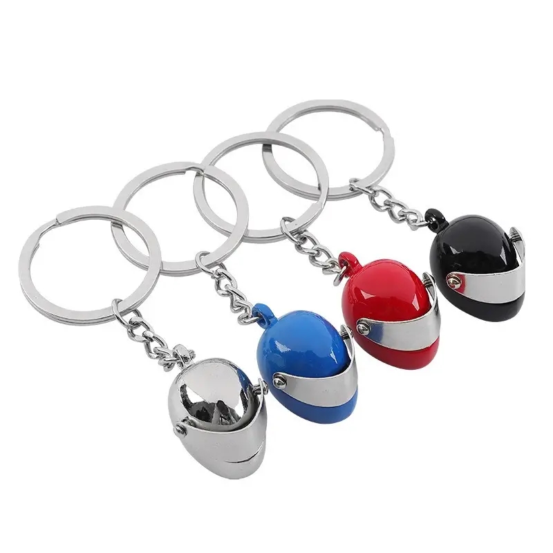 クリエイティブなオートバイのヘルメットキーホルダー,ヴィンテ - Vintage Fashion Ornaments のレビューと価格