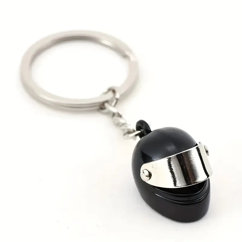 クリエイティブなオートバイのヘルメットキーホルダー,ヴィンテ - Vintage Fashion Ornaments のレビューと価格
