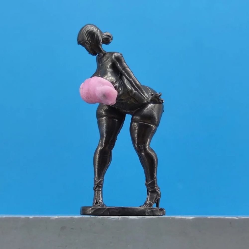 ヴィンテージ酸化真鍮ファッション女性ミニフィギュア車内ゲーム - Vintage Fashion Ornaments のレビューと価格