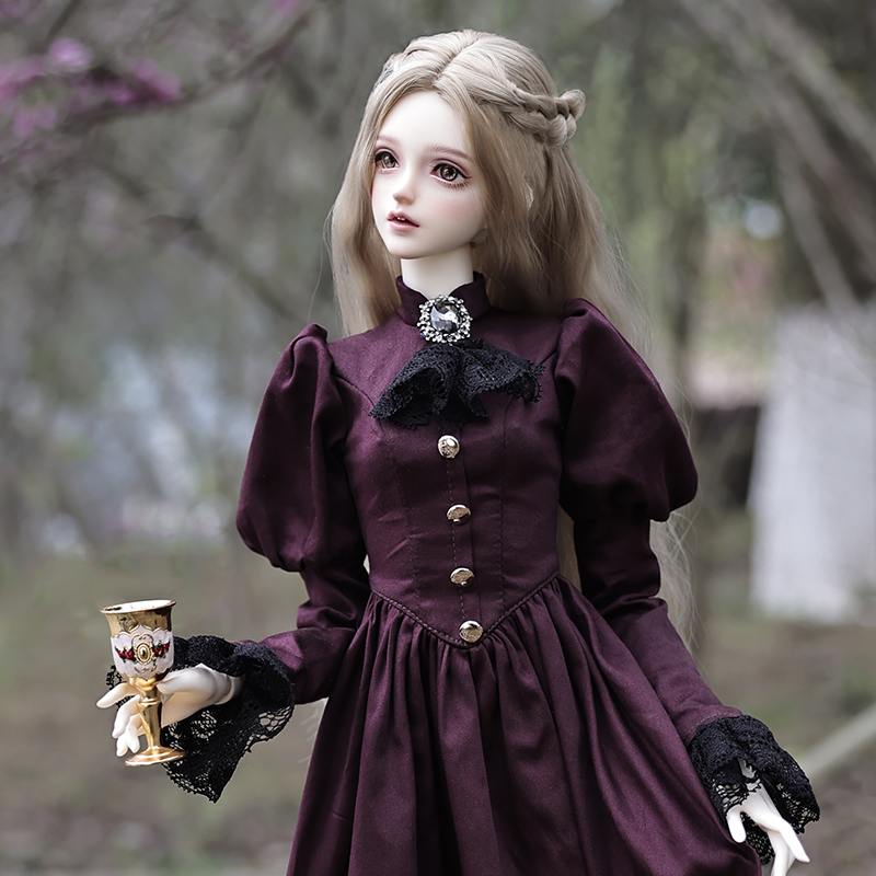 Elina bjd-エレガントなヴィンテージの女性の人形,か - Vintage Fashion Tv のレビューと価格