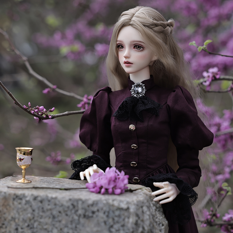 Elina bjd-エレガントなヴィンテージの女性の人形,か - Vintage Fashion Tv のレビューと価格
