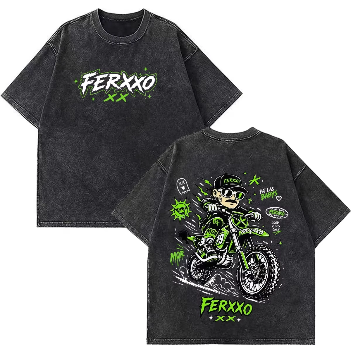 アニメ東京グールカネキケンヴィンテージウォッシュ Tシャツ男 - Vintage Fashion Tokyo のレビューと価格