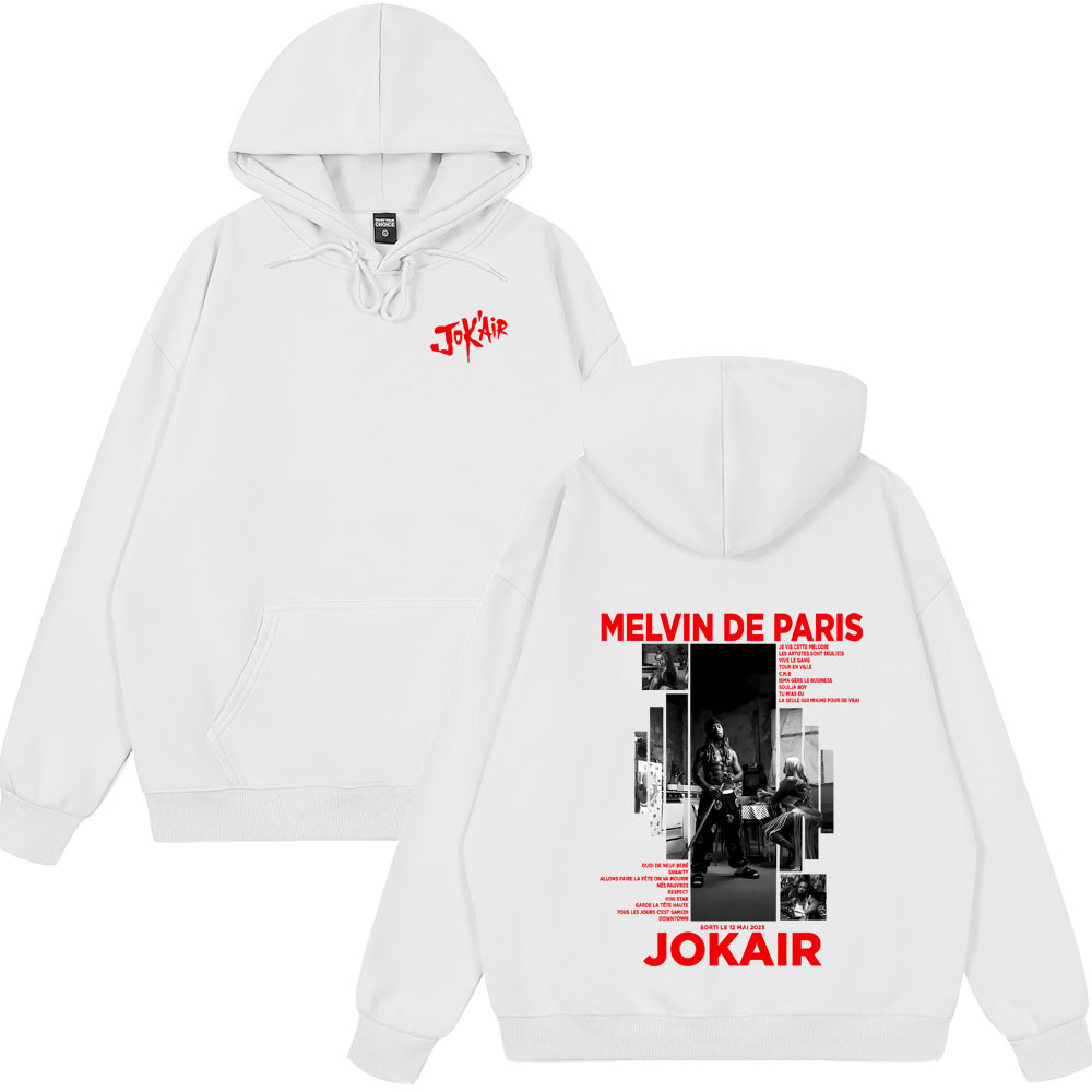 ラッパー Jok'air メルビンドパリグラフィックパーカー - Vintage Fashion In Paris のレビューと価格