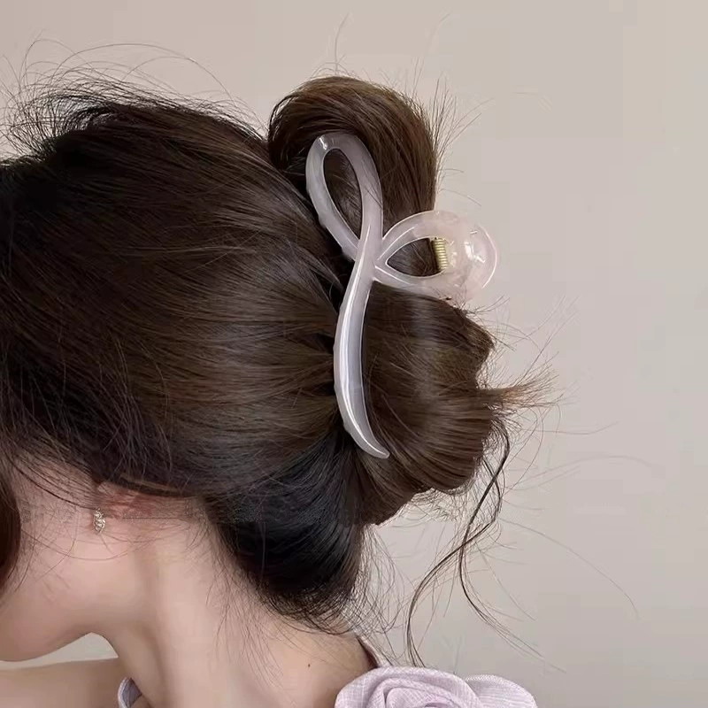 エレガントなゼリーカラーのリボンヘアクロー女性のためのヴィン - Vintage Fashion Ornaments のレビューと価格