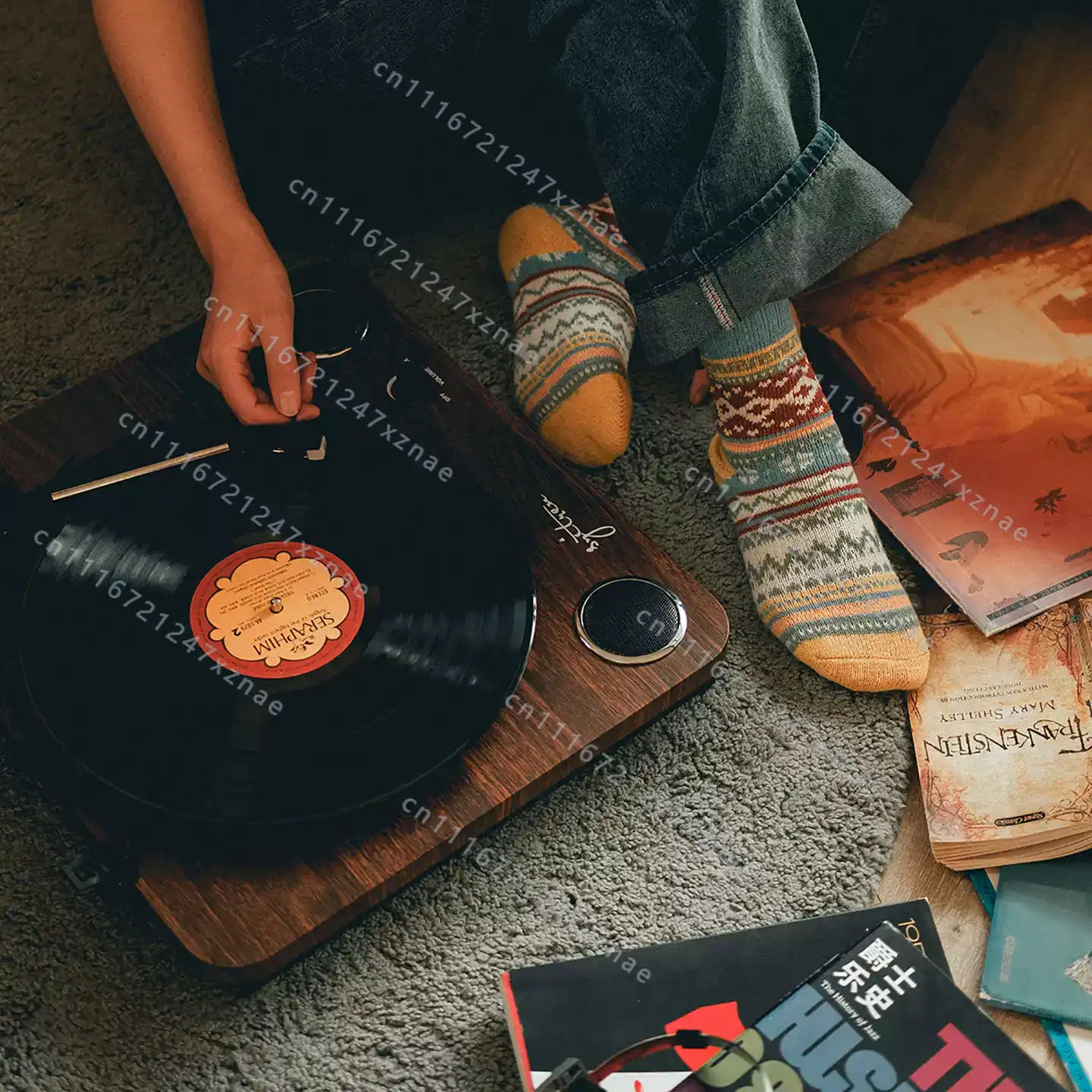 レトロ蓄音機Bluetoothスピーカー ヴィンテージ木製レ - Vintage Fashion Ornaments のレビューと価格