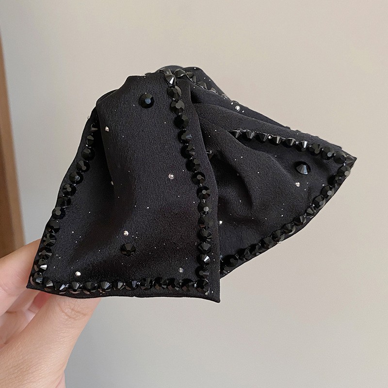 エレガントな大きなラインストーンの弓型ヘアアクセサリー、女の - Vintage Fashion Ornaments のレビューと価格