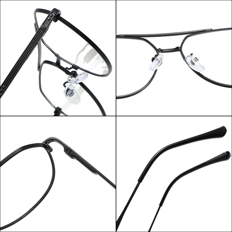 DDDLONG レトロパンクファッションパイロットフォトクロ - Vintage Fashion Glasses のレビューと価格