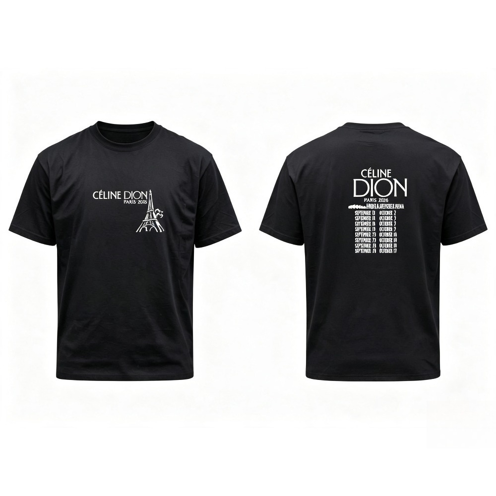 セリーヌ・ディオン パリ2026ツアー Tシャツ ヴィンテー - Vintage Fashion In Paris のレビューと価格