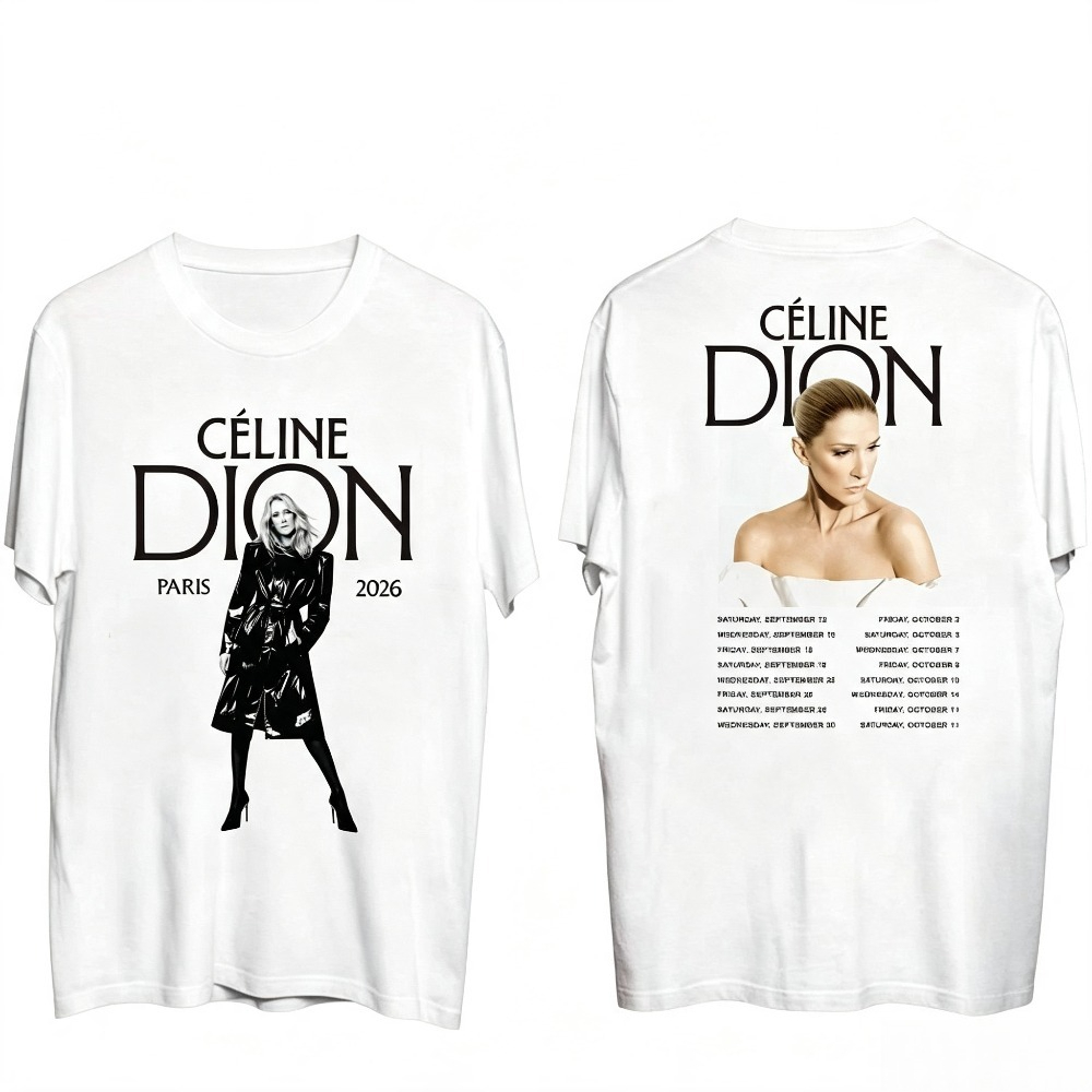 セリーヌ・ディオン パリ2026ツアー Tシャツ ヴィンテー - Vintage Fashion In Paris のレビューと価格