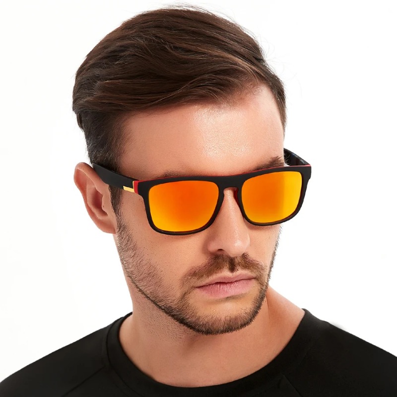 ファッションヴィンテージスクエアスポーツサングラス男性女性釣 - Vintage Fashion Glasses のレビューと価格