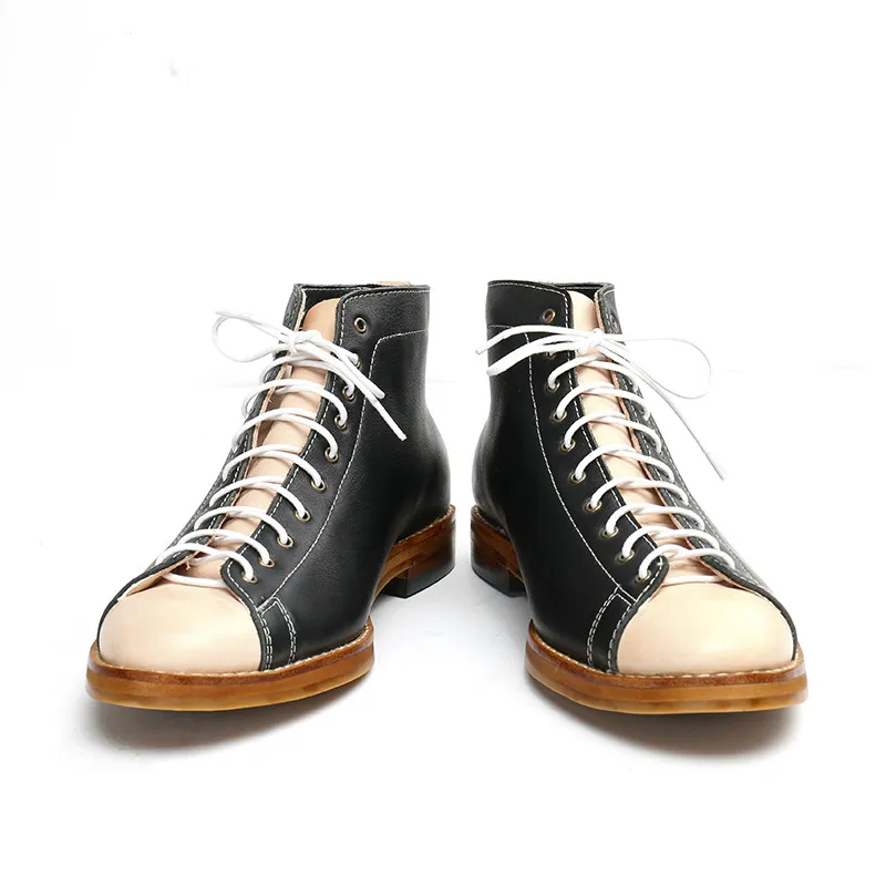 ハイツーリングブーツメンズグッドイヤーウェルトヴィンテージブ - Vintage Fashion Style のレビューと価格