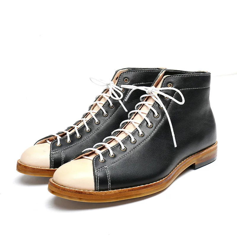 ハイツーリングブーツメンズグッドイヤーウェルトヴィンテージブ - Vintage Fashion Style のレビューと価格