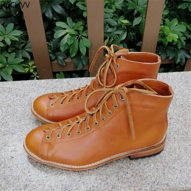 ハイツーリングブーツメンズグッドイヤーウェルトヴィンテージブ - Vintage Fashion Style のレビューと価格