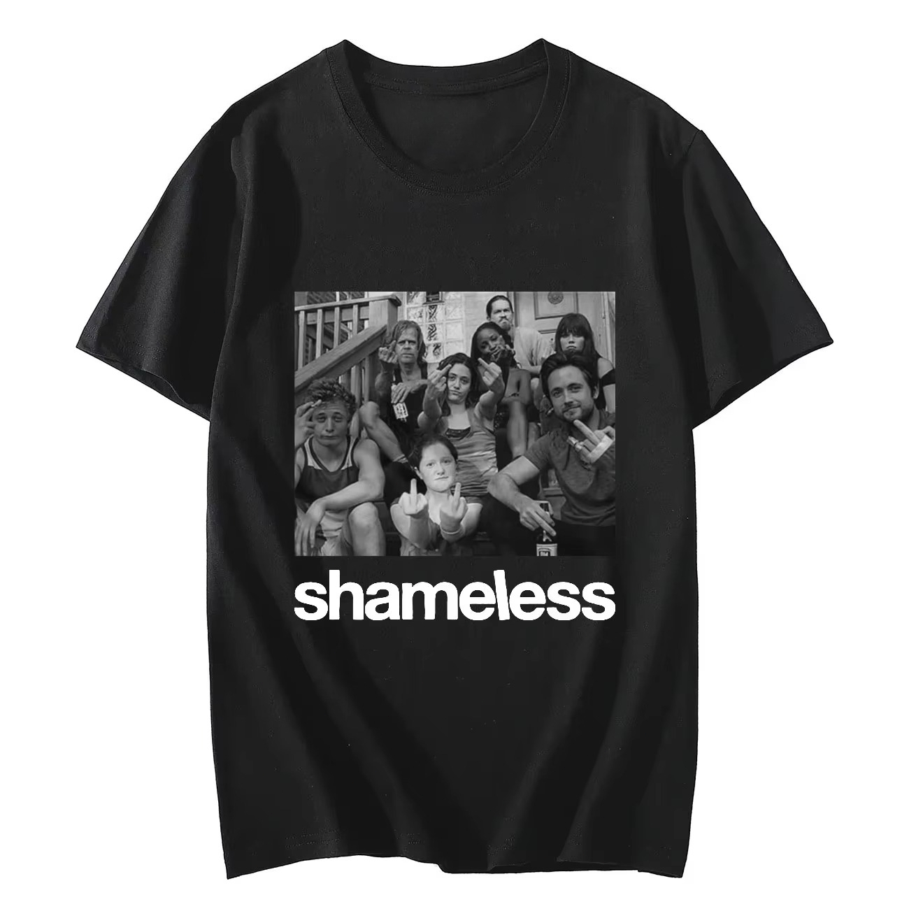 TV Play Shameless グラフィックTシャツ メ - Vintage Fashion Tv のレビューと価格