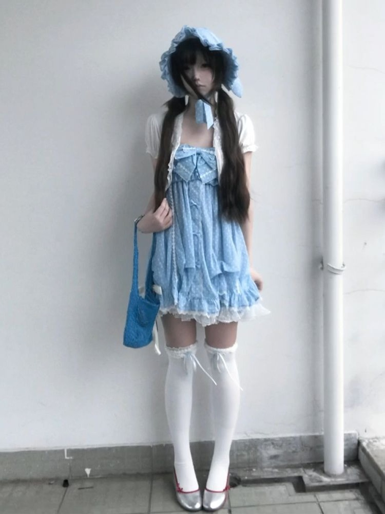 Y2k 日本のヴィンテージスーツ女性スウィートロリータレース - Vintage Fashion Outfit のレビューと価格