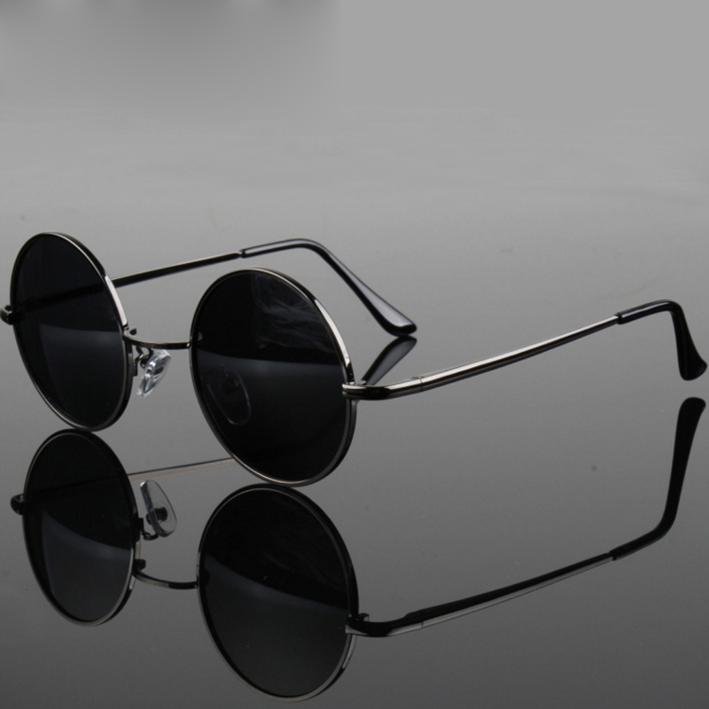 レトロヴィンテージラウンドサングラス男性ブランドデザイナーサ - Vintage Fashion Glasses のレビューと価格